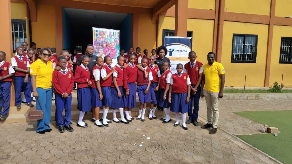 Students engaging during values session